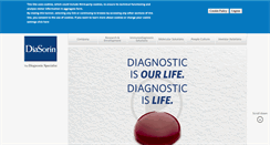 Desktop Screenshot of diasorin.com